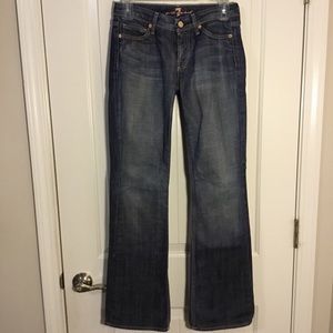 7 for All Mankind Jeans Flynt Boot Cut Size 24